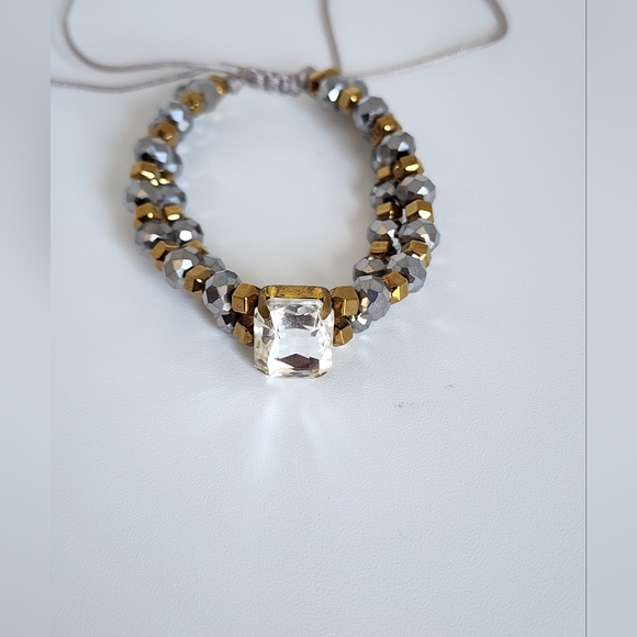 Set of Three Beaded Adjustable Bracelets - Picture 5 of 10